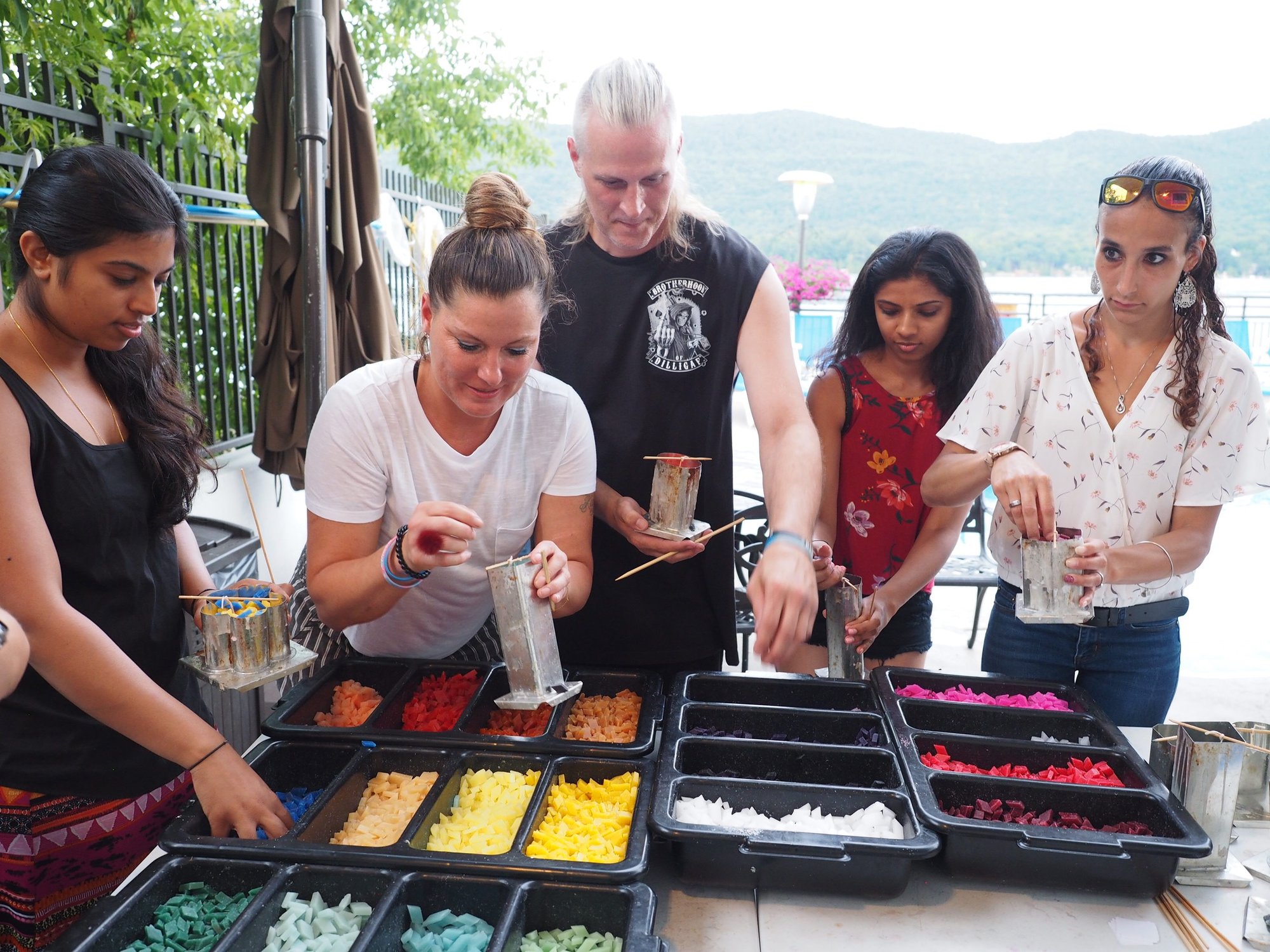 Candle Makers at Work 9.14.19